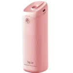 מפיץ ריח חשמלי בעיצוב ורוד, מתאים לשימוש עם בשמים תואמים ושמנים אתריים.