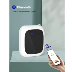 מפיץ ריח חשמלי בלוטות' עם אפשרות לשליטה באמצעות טלפון, מתאים לריחות טובים לבית.