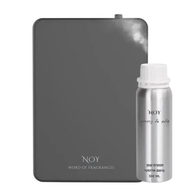 מפיץ ריח חשמלי עם בקבוק שמן אתריים, מוצר ריחני לבית לשיפור האווירה.