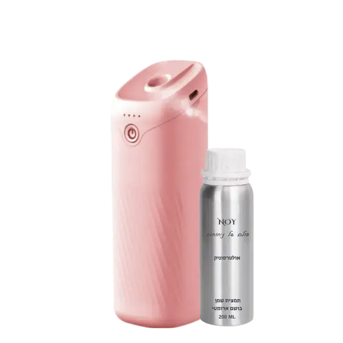 מפיץ ריח חשמלי וריח נעים לבית, כולל בקבוק תמצית שמן 200 מ"ל לארומתרפיה.